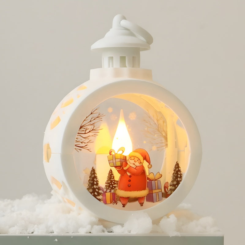Lanterne de bougie de Noël
