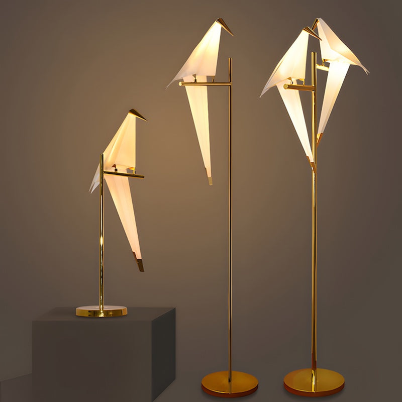 Origami Lampe Oiseau