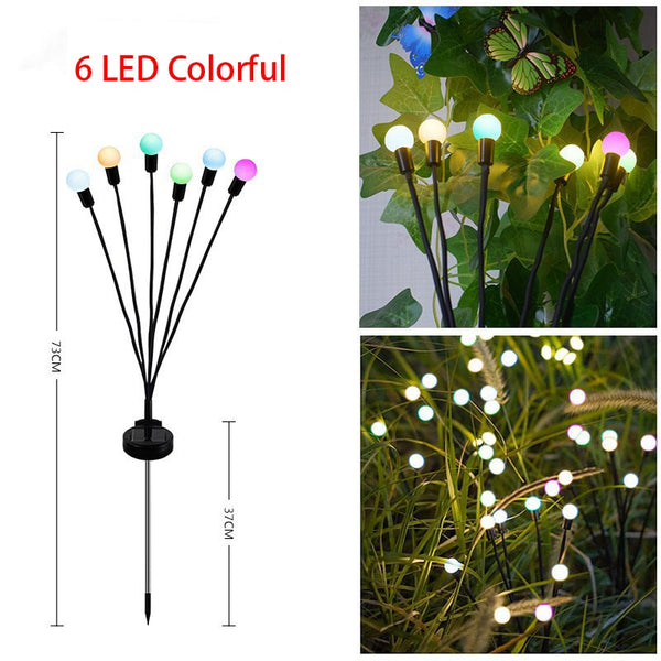 Lampes LED à énergie solaire pour jardin