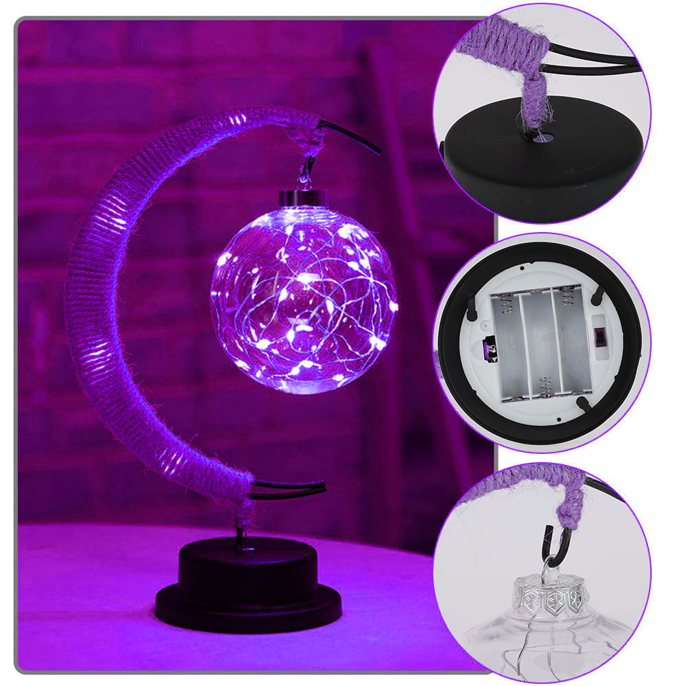 Lampe lunaire enchantée