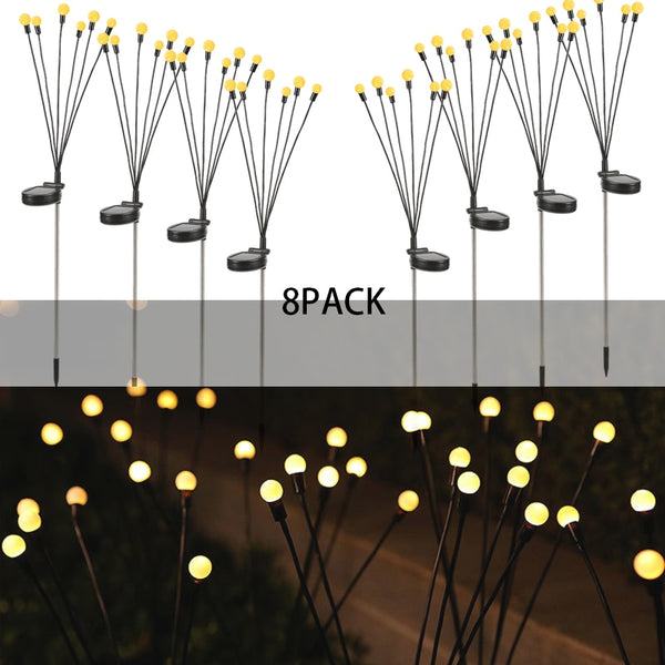 Lampes LED à énergie solaire pour jardin